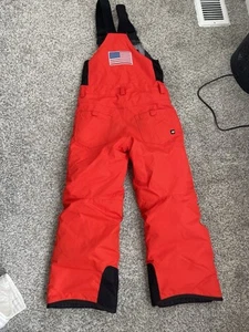 Youth Small 686 NASA Red EXPLORATION INSULATED BIB - Picture 1 of 14