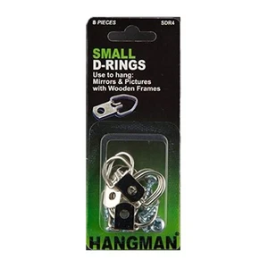Hangman Picture Frame D Rings 4 Pack - Bild 1 von 2