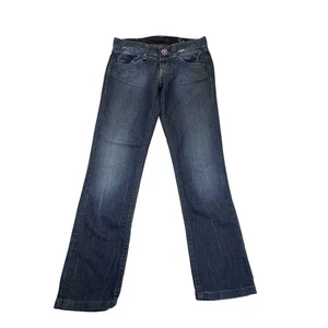 We Are Replay Damen Blue Denim Jeans Embellished Waist Low Rise Gr. 28 - Bild 1 von 11