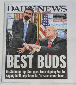Trump y Mamdani "Best Buds" New York Daily News 22/11/2025 - Imagen 1 de 4