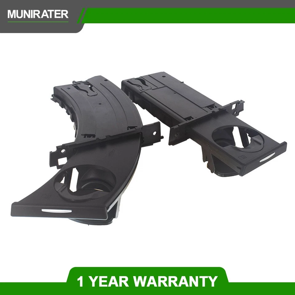 Portavasos negro diestro+derecho para BMW 328i 335i xDrive 328i xDrive M3 2007-13 Foto 1 de 4