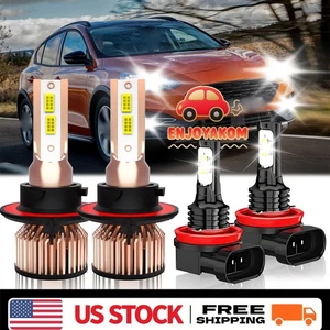For Ford Focus 2008-2011 LED Headlight Kit High Low Beam Fog Light Bulbs 30000LM - Picture 1 of 11