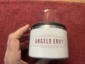 Asobu On The Rocks Cooler Whiskey Glass WHITE ANGELS ENVY LOGO 10 Oz Insulated - Picture 1 of 19