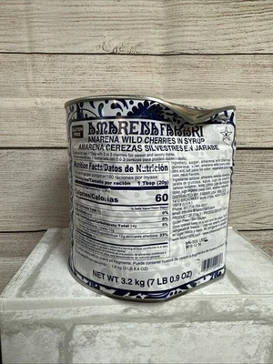 Fabbri Amarena Wild Cherries in Syrup 7 Pounds **DENTED CAN**  2028 - Image 1 of 4