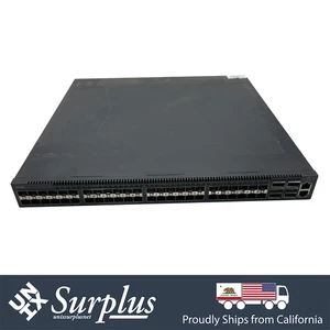 48 Port 10GB SFP+ Agema ToR Network Switch Dual PSU No Ears | 4x 40GbE QSFP+ - Picture 1 of 3
