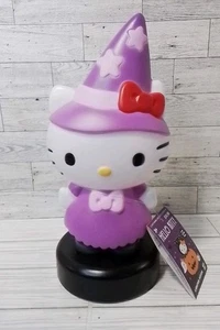NEW 2024 Hello Kitty Witch Halloween Purple/Pink 12" Lighted Blow Mold - Picture 1 of 5