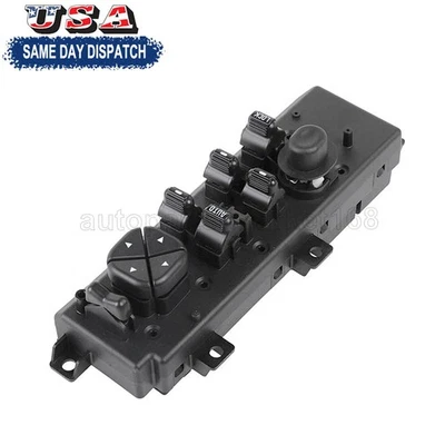 Control de ventana principal de puerta del conductor para Jeep Grand Cherokee 1999-2004 55196389AD Foto 1 de 4