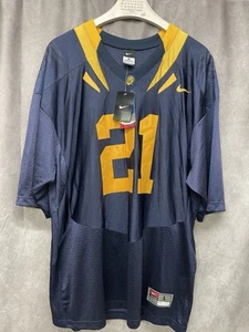 Maglia calcio vintage California Golden Bear grande Nike UC Berkley nuova con etichette - Foto 1 di 15