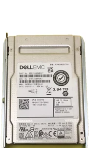 H9TT5 Dell 3.84TB 12Gbps lettura intensiva SAS 2.5'' SSD KPM6XRUG3T84 con Gen 14a - Foto 1 di 1