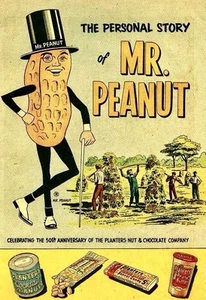 * MR PEANUT * Vintage Planters Ad Decor, Multiple sized Poster / Prints - Picture 1 of 1