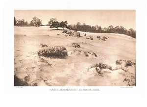FORÊT D'ERMENONVILLE : LA MER DE SABLE photo 1934 - Picture 1 of 1