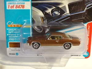 JOHNNY LIGHTNING - BRONZINI GOLD POLY - 1971 PONTIAC GRAND PRIX - Picture 1 of 2
