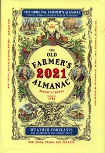 The Old Farmer's 2021 Almanac No. 229 Anniversary Ed Hardcover Dust Jacket New - Picture 1 of 1