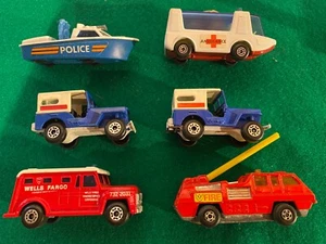 VINTAGE 1970's MATCHBOX SUPERFAST CAR LOT OF 6 -See video & pics - Picture 1 of 9