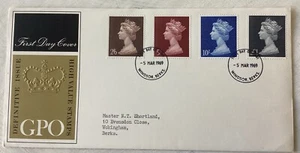 GB QEII 1969 Large Format Machin High Values GPO FDC Windsor FDI Cat £35 - Picture 1 of 4