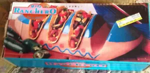 Keramik Taco Schale 4 Schlitze Serviergestell Halter Südwest Fiesta Ständer Terrakotta - Bild 1 von 12