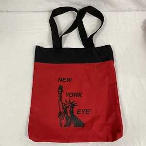 Red Black New York Statue Of Liberty Tote Bag Carries Multiple Items INCREDIBLE! - Picture 1 of 20