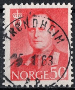 1884 Norway 1958, NK 462 SON Trondheim 25. 1. 63 (ST) - Picture 1 of 1