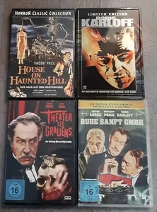 5x DVD Horror B.Karloff V.Price Haunted Hill RAR Theater des Grauens Ruhe sanft - Bild 1 von 14