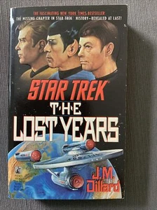 STAR TREK: The Lost Years by J. M. Dillard NEW 1990 the original series - Foto 1 di 3