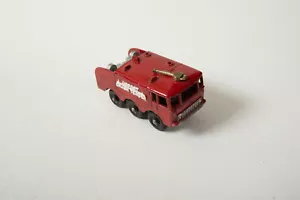 Matchbox Fomite Crash Tender (R4E-3) Lesney (JSF6) Serie 63 Aeroporto Rosso - Foto 1 di 8