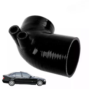 For 1992-1999 BMW E36 (325/328/M3)Silicone Air Intake Inlet Boot Hose Kit Black - Picture 1 of 5