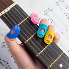 5pcs Silicone Finger Cot for Play the Guitar Protect Finger Prevent Press Pai QO