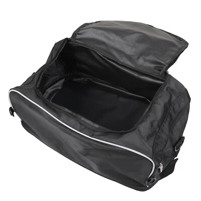 黑色后行李箱架旅行包适用于 Harley Tri Glide Ultra Classic FLHTCUTG — 第 1/4 张图片