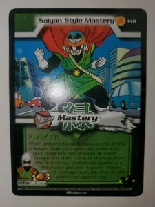 Saiyan Style Mastery #148 unlimited World Games Saga DBZ TCG SCORE - Picture 1 of 2