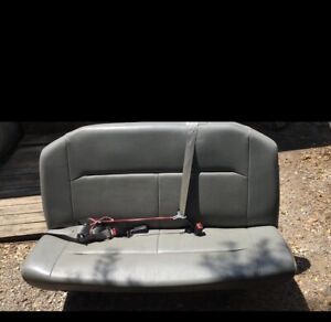 2008-2021 Ford E-250 Econoline Back seat! Leather No holes No wear! Like NEW