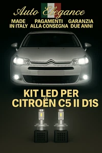 Kit LED D1S 6000K De Luz Baja Para Citroën C5 II | Blanco Frío CANBUS - Imagen 1 de 7
