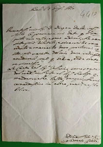 Jahr 1810, HANDGESCHRIEBENER BRIEF NAPOLEONISCHE ZEIT, GROSSES R@RIT@'-4418 - Bild 1 von 1