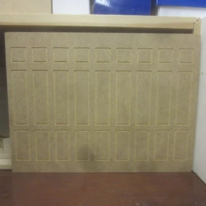 Dolls House 12th scale Wall Panelling very Tall 3 high panels MDF312 x 3 - Picture 1 of 1