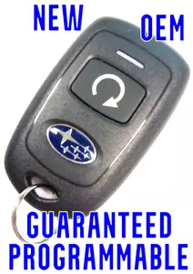 NEW OEM SUBARU REMOTE START KEYLESS KEY FOB TRANSMITTER ELVATRPE 4360570 - Picture 1 of 1