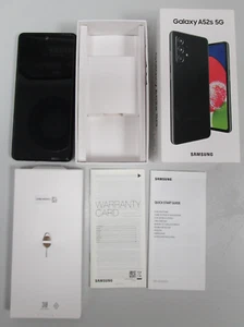 Samsung Galaxy A52s 5G SM-A528B/DS - 128GB - Awesome Black Dual als defekt - Zdjęcie 1 z 9