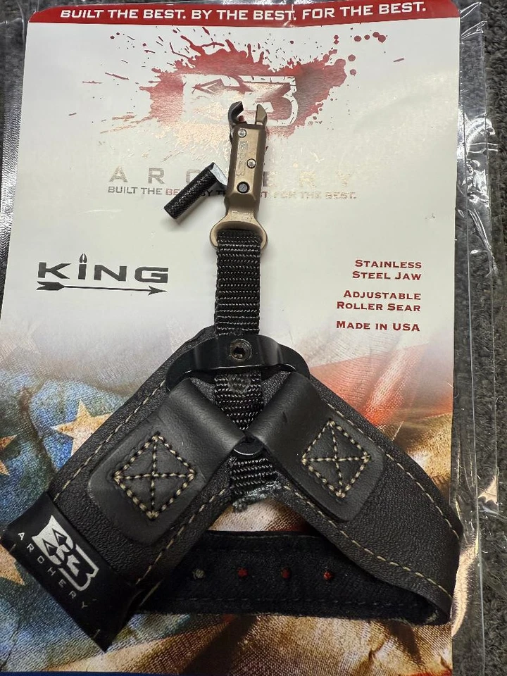 OPEN PACKAGE B3 ARCHERY King Desert Brown Release Aid with Flex Connector System - Image 1 of 1
