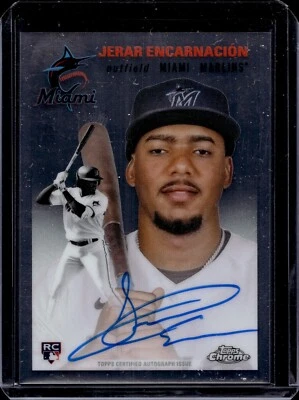 2023 Topps Chrome Platinum Anniversary Autographs Jerar Encarnacion - Image 1 of 2