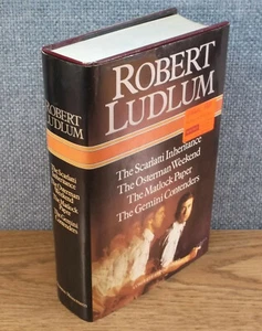 ROBERT LUDLUM The Scarlatti Inheritance Osterman Weekend Matlock Paper Gemini HC - Imagen 1 de 4