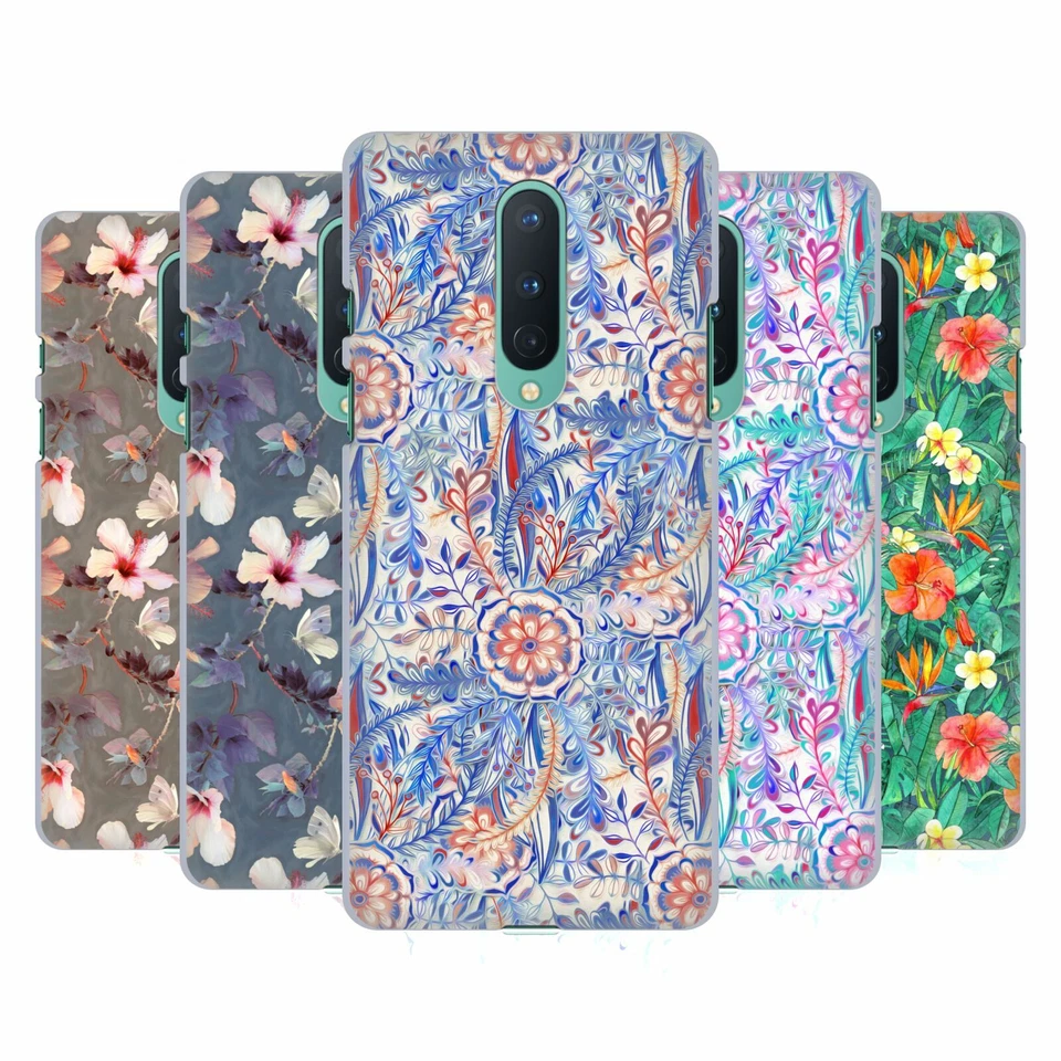 FUNDA TRASERA FLORAL OFICIAL MICKLYN LE FEUVRE PARA ONEPLUS ASUS AMAZON Foto 1 de 4