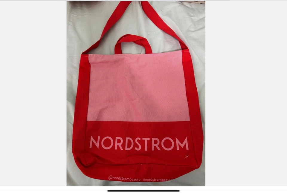 Bolso de Mano Nordstrom Beauty con Cremallera - Rojo 17" 3" 17" Foto 1 de 1