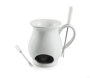 Swissmar Indulge Set 4 fonduta cioccolato - Bianco - Foto 1 di 2