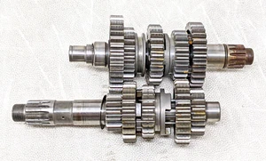 76 Yamaha XT500C XT500 XT 500 Trans Transmission Gear Set - Foto 1 di 4
