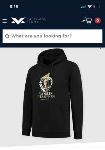 Max Verstappen Championship Collection Hoodie/Sweater (L) Formula 1 F1 Cover