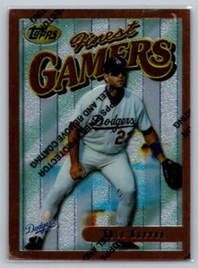 1996 Topps Finest Gamers Eric Karros #163 Theme G33 - Picture 1 of 2