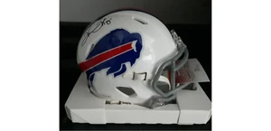 THURMAN THOMAS SIGNED BUFFALO BILLS RIDDELL MINI HELMET, JSA COA #WIT282163 - Picture 1 of 4