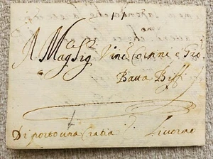 AC630-TOSCANA Alte Brief von Pisa Nach Livorno 1638 - Bild 1 von 1