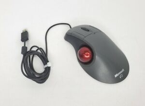 Microsoft Trackball Optical 1.0 PS2 USB Compatible Mouse Tested Works X08-70386