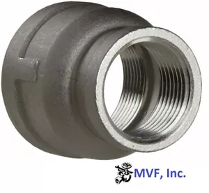 4" X 3" 150 Female NPT Bell Reducer Coupling 304 Stainless SS19131141304 - Picture 1 of 4