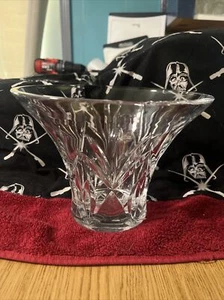Marquis by Waterford Lead Crystal CAPRICE 8” Flared Bowl - Picture 1 of 5