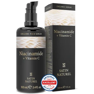 Satin Naturel Niacinamide Serum 100 ml - 100% Vegan - Bild 1 von 9